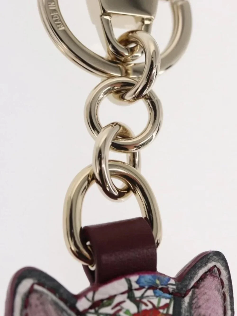 GUCCI GG Supreme Japan limited edition Yuko Higuchi Cat BO Charm Beige 171170SAM